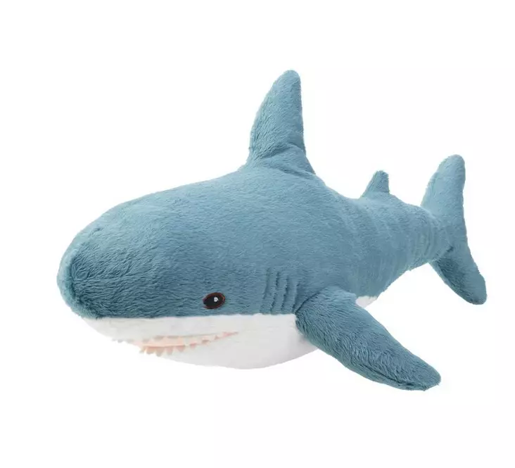 Pehmolelu pikkuhai 55cm Blåhaj - Toys - 185903 - 1