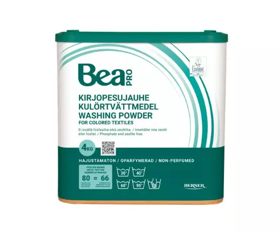 Pyykinpesuaine 4kg BEA Pro - Textile cleaning and maintenance - 179853 - 1