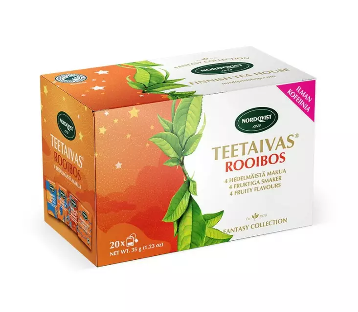 20pss/pkt, 4 makua, kofeiiniton - Coffee, tea, and cocoa - 187303 - 1