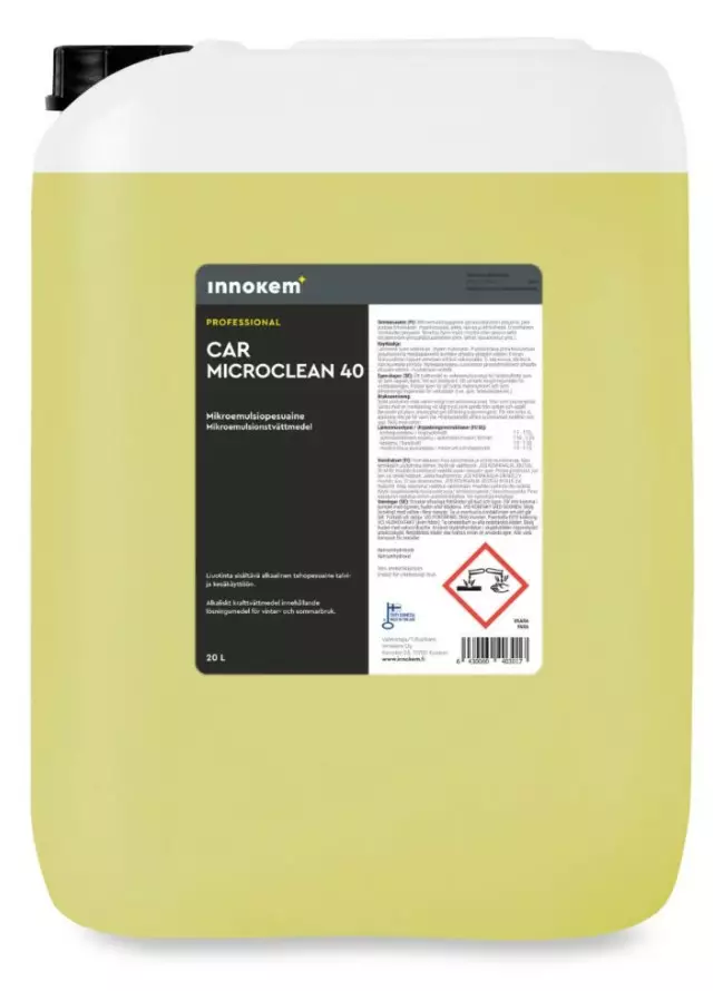 Tehopesuaine 20L INNOKEM Microclean 40 - Grease and stubborn dirt removers - 166623 - 1