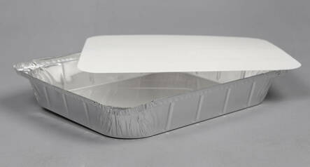 Kansi alumiinivuokaan 850g - Elintarvikepaperit ja -pussit - 163604 - 1