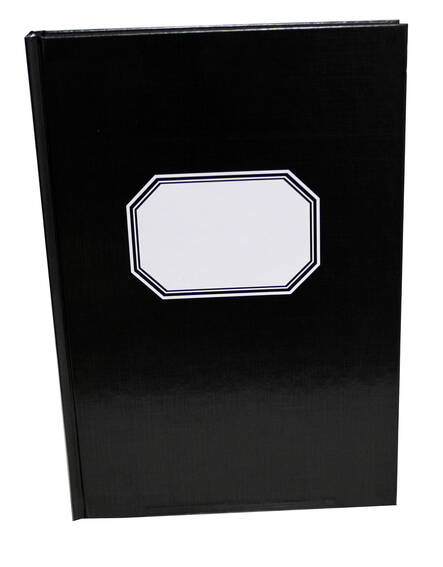 Konttorikirja A4/288 viivoitettu - Konttorikirjat - 102284 - 1