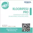 Käyttöliuosetiketti HETI Klooripesu Pro - Working solution bottles and labels - 180024 - 1