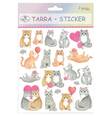 Tarra-arkki 17x15cm Kisut - Stickers and sticker books - 157804 - 1