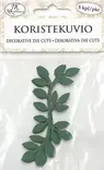 Koristekuvio Oksa vihreä 5kpl/pkt - Askartelutarvikkeet - 183674 - 1