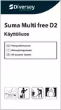 Suma Multi Free D2 - Working solution bottles and labels - 187544 - 1