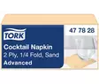 Lautasliina 24x24cm 1/4 TORK Cocktail - Servietit ja lautasliinat - 117094 - 1