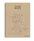 Wega Eko, beige - Pöytäkalenterit - 185254 - 1