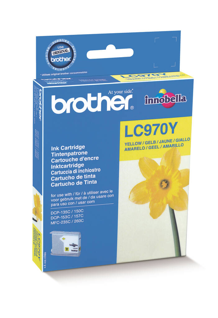 BROTHER LC970Y mustesuihku - Brother inkjet cartridges - 117524 - 1
