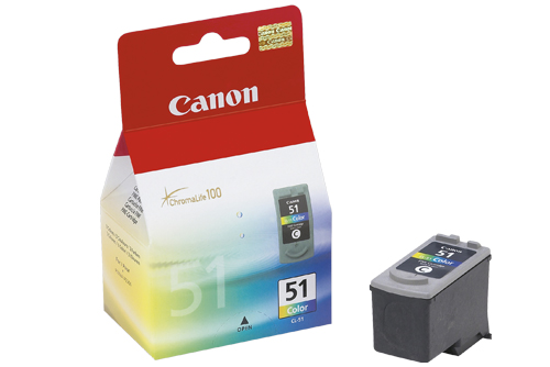 CANON CL-51 mustesuihku - Canon inkjet cartridges - 115174 - 1