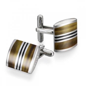 DALVEY kalvosinnapit Admirality Hematite - Lahjaideoita - 119114 - 1