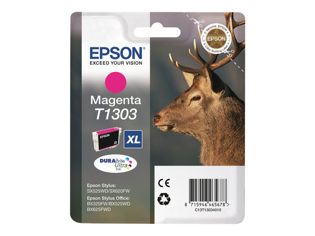 EPSON T1303 XL mustesuihku - Epson inkjet cartridges - 154534 - 1