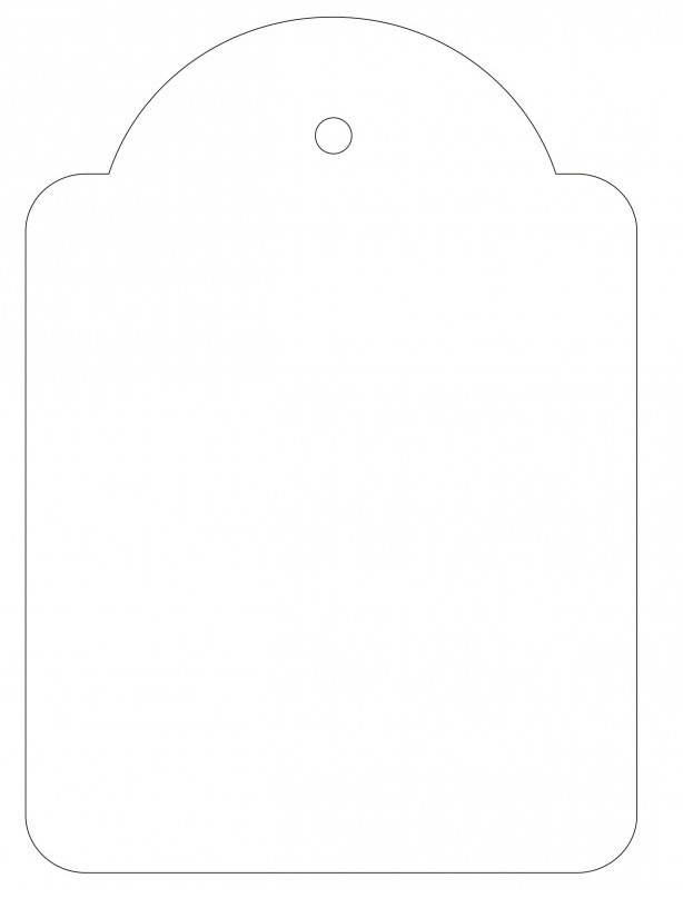 Hinnoittelulappu 50x70mm 400kpl/pkt APLI - Textile tagging guns and accessories - 131304 - 1