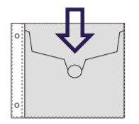 Kansiotasku 2x CD-levylle - Muut taskut - 111334 - 1
