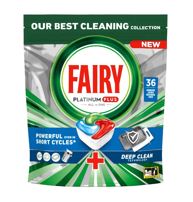 Konetiskitabletti 36tab FAIRY - Kodin pesuaineet - 178364 - 1