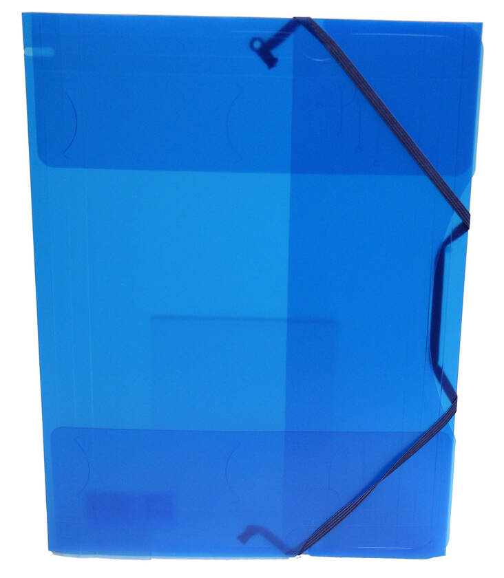 Kulmalukkokansio HSK läpillä A4 - Corner Lock and Tear-off Folders - 118614 - 1