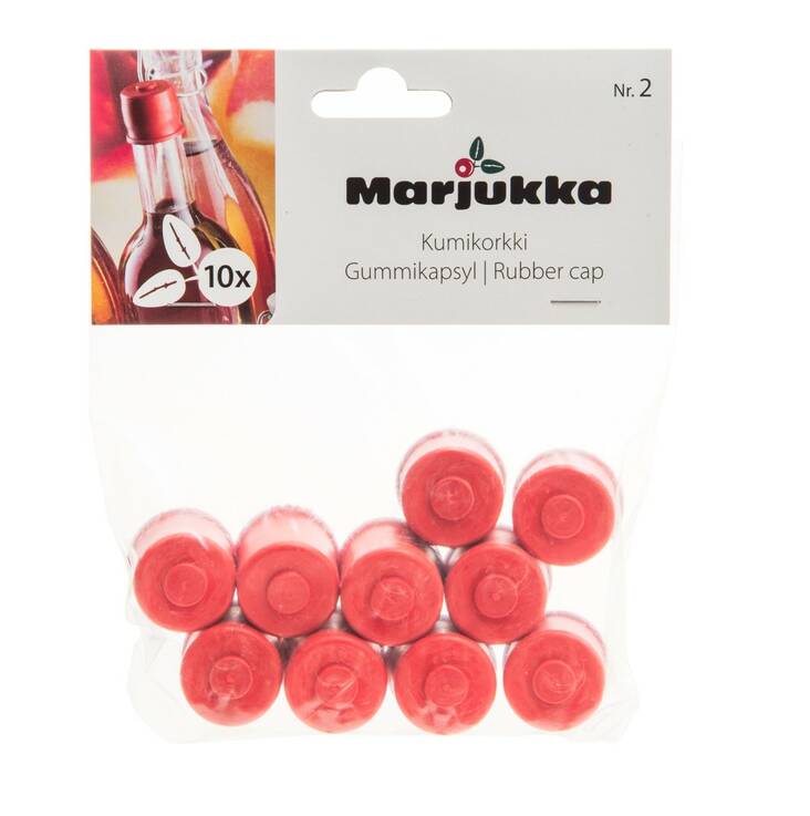 Kumitulppa nro 2 MARJUKKA - Other kitchen and household supplies - 148724 - 1