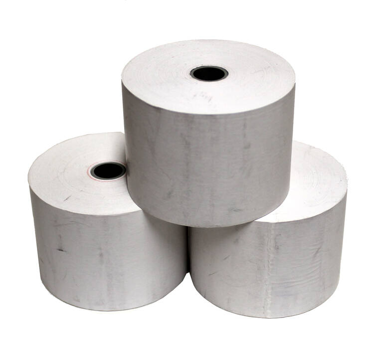 Lämpöpaperirulla 57x64x12mm (50m) - Thermal Paper Rolls - 126134 - 1