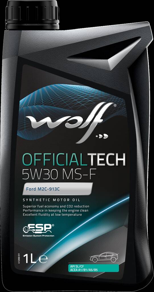 Moottoriöljy Wolf 5w30 ms-f 1l - Autotarvikkeet - 140904 - 1