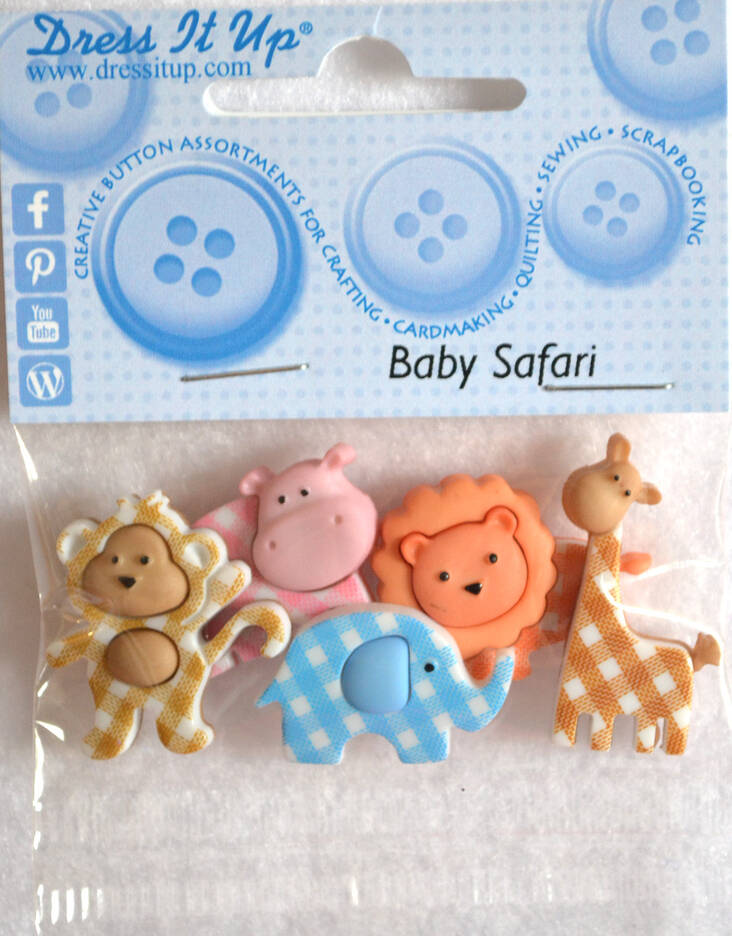 Nappi baby safari - Craft supplies - 136034 - 1