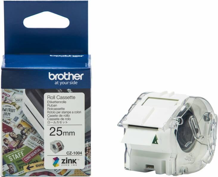 Neliväritarranauha BROTHER CZ-1004 25mm - Label Tapes Brother - 155754 - 1