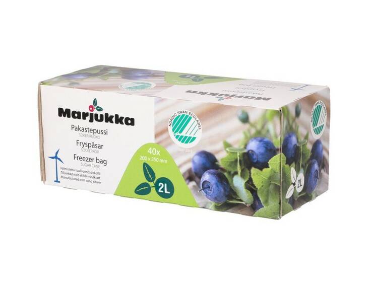 Pakastepussi Eko 2L MARJUKKA - Elintarvikepaperit ja -pussit - 177204 - 1
