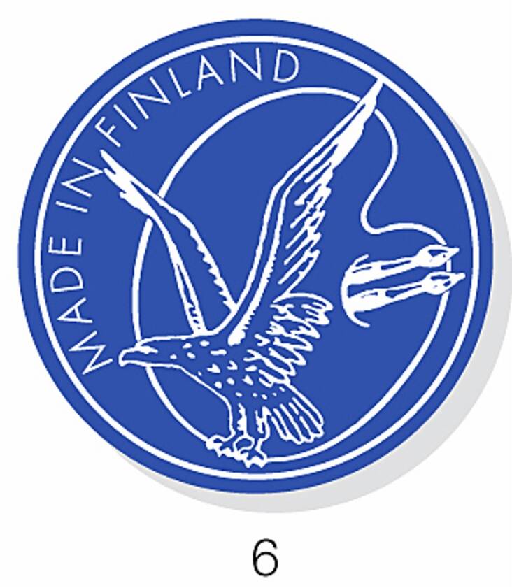 Peitevärinappi nro 06 WENNSTRÖM - Watercolors and brushes - 102684 - 1