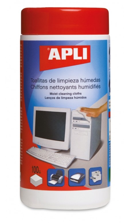 Puhdistusliina 100kpl APLI - ATK:n puhdistusaineet ja liinat - 122674 - 1