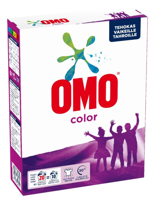 Pyykinpesujauhe 700g OMO Color - Tekstiilien puhdistus ja huolto - 163114 - 1