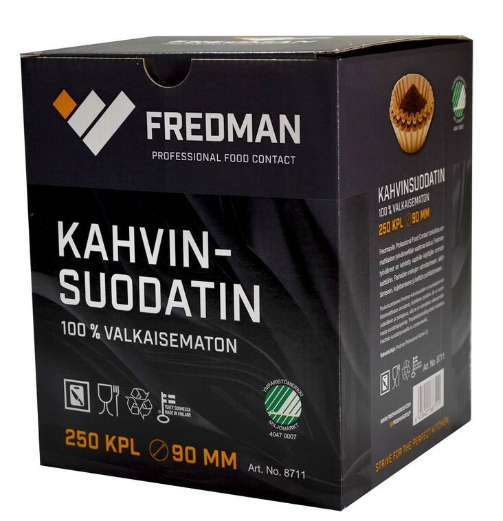 Suodatinpussi 90mm FREDMAN - Food papers and bags - 145944 - 1