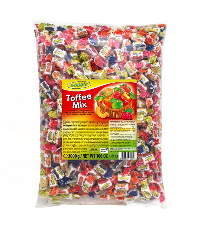 Toffeesekoitus 3kg WOOGIE Toffee Mix - Makeiset - 149494 - 1