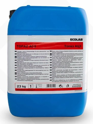 Vaahtopesuaine 23kg ECOLAB Topaz AC3 - Dishwashing liquids and kitchen cleaners - 176154 - 1