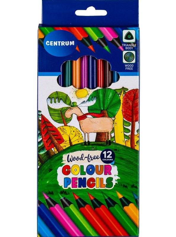 Värikynä 12/srj CENTRUM Girafe - Colored Pencils - 177864 - 1
