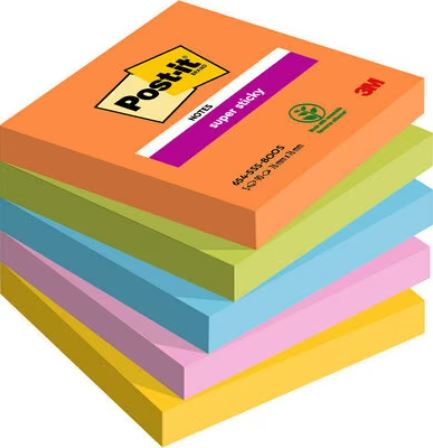 Viestilappu 76x76mm POST IT Boost - Sticky Notes and Holders - 175434 - 1