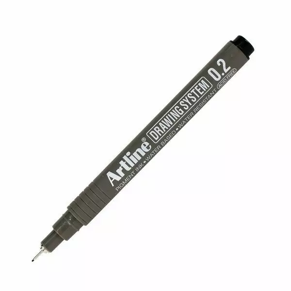 Tekninen piirustuskynä ARTLINE 0,2mm - Kuitukärkikynät - 188724 - 1