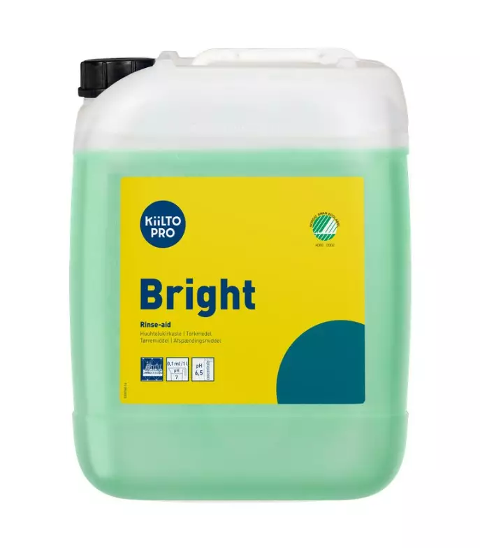 Huuhtelukirkaste 20L KIILTO Bright - Dishwashing liquids and kitchen cleaners - 184814 - 1