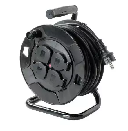 Jatkojohtokela 4-os AIRAM 20m IP44 - Kaapelit ja kaapelikourut, jatkojohdot - 183144 - 1