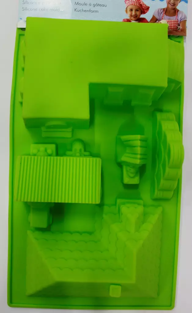 Kakkuvuoka silikonia juna/talo - Cooking utensils - 145024 - 4