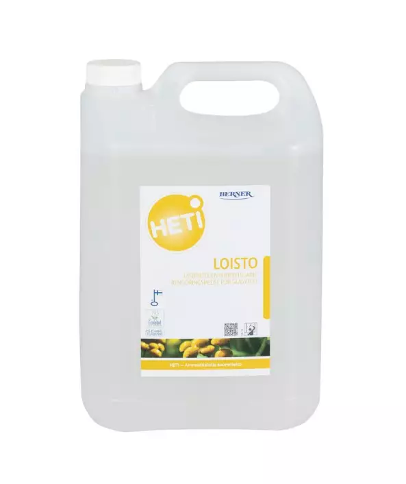 Lasipintojen puhdistusaine 5L HETI Loisto - Lasi ja peili - 158254 - 1