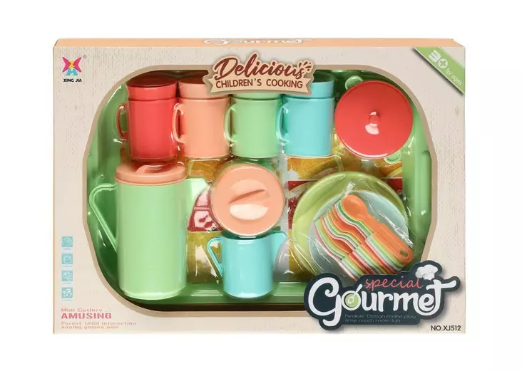 Leikkiastiat neljälle - Lelut - 181124 - 1