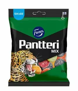 Pantteri Mix 230g FAZER - Makeiset - 186414 - 1