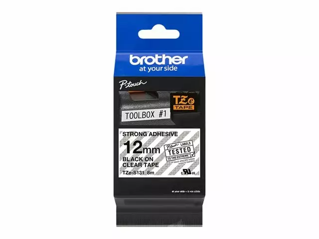 Tarranauha BROTHER 12mmx8m TZe-S131 - Tarranauhat Brother - 182864 - 1