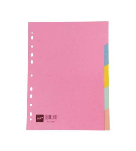 Rekisteri 5-os. HSK A4 kartonki - Rekisterisarjat, kartonkiset - 129825 - 1