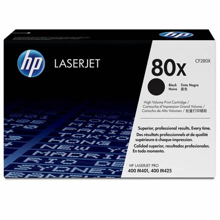 Värikasetti HP 80X CF280X laser - HP laservärikasetit ja rummut - 128455 - 1