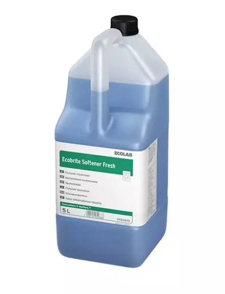 Huuhteluaine 5L Ecobrite Softener Fresh - Textile cleaning and maintenance - 162655 - 1