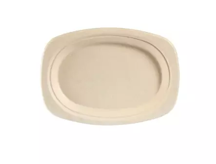 Kuitulautanen ovaali 23cm DUNI - Disposable plates and bowls - 189165 - 1
