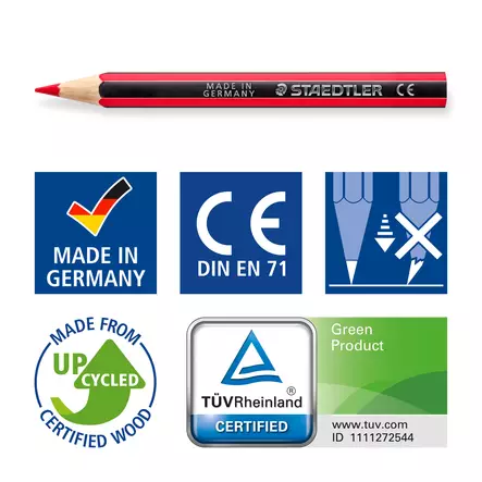 Puuvärikynä 12/srj STAEDTLER Noris - Puuvärit - 110365 - 2