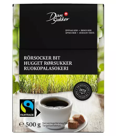 Ruokopalasokeri 500g DANSUKKER - Sugar and other sweeteners - 158505 - 1