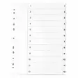 Rekisteri 1-12 A4 kartonki - Rekisterisarjat, kartonkiset - 102095 - 1