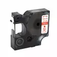 Punainen kirkkaalla, 12mm/7m - Label and Embossing Tapes Dymo - 187935 - 1